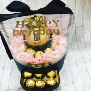 birthday balloon gift basket