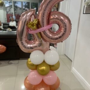 birthday balloon gift basket